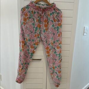 Sea Lustre Floral Jogger Pants
